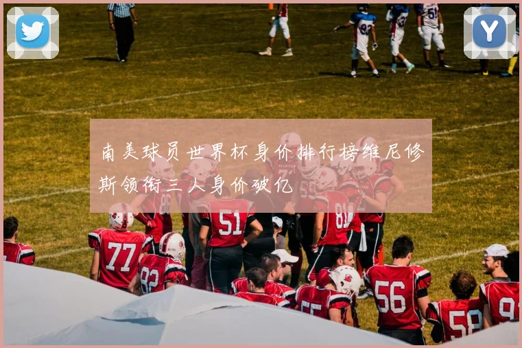 南美球员世界杯身价排行榜维尼修斯领衔三人身价破亿